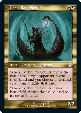 【ENG】【Foil】■旧枠■《潮の虚ろの漕ぎ手/Tidehollow Sculler》[TSR]