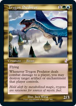 【ENG】【Foil】■旧枠■《三角エイの捕食者/Trygon Predator》[TSR]
