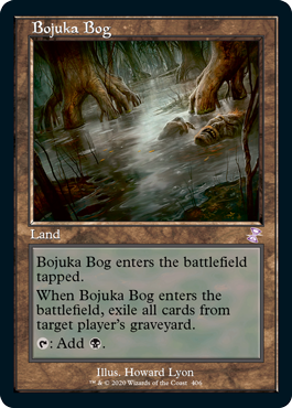 【ENG】【Foil】■旧枠■《ボジューカの沼/Bojuka Bog》[TSR]