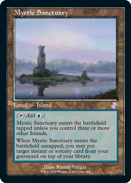【ENG】【Foil】■旧枠■《神秘の聖域/Mystic Sanctuary》[TSR]