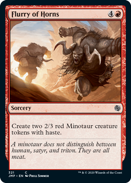 【ENG】《双角の連続襲撃/Flurry of Horns》[JMP]