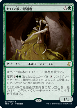 【JPN】《セロン教の隠遁者/Thelonite Hermit》[TSR]