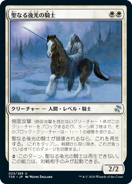 【JPN】《聖なる後光の騎士/Knight of the Holy Nimbus》[TSR]