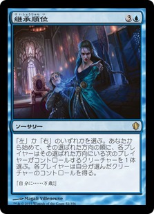 【JPN】《継承順位/Order of Succession》[C13]