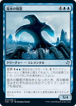 【JPN】《塩水の精霊/Brine Elemental》[TSR]