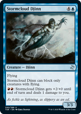 【ENG】《嵐雲のジン/Stormcloud Djinn》[TSR]