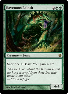 【ENG】《貪欲なるベイロス/Ravenous Baloth》[C13]