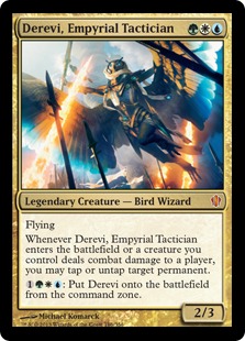 【ENG】《浄火の戦術家、デリーヴィー/Derevi, Empyrial Tactician》[C13]