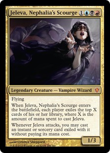 【ENG】《ネファリアの災い、ジェリーヴァ/Jeleva, Nephalia's Scourge》[C13]