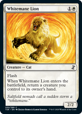 【ENG】《白たてがみのライオン/Whitemane Lion》[TSR]