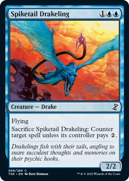 【ENG】《トゲ尾の仔ドレイク/Spiketail Drakeling》[TSR]