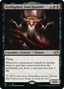 【ENG】《魂の貯蔵者、コソフェッド/Kothophed, Soul Hoarder》[J22]