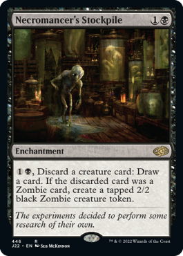 【ENG】《屍術士の備蓄品/Necromancer's Stockpile》[J22]