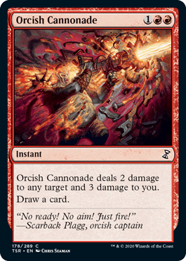 【ENG】《オークの連続砲撃/Orcish Cannonade》[TSR]