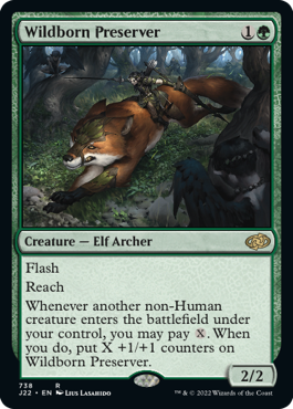【ENG】《僻境生まれの保護者/Wildborn Preserver》[J22]