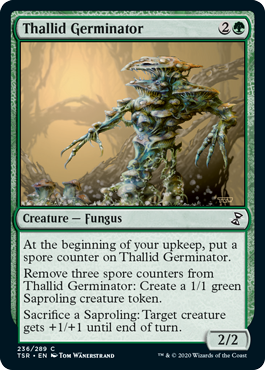 【ENG】【Foil】《サリッドの発芽者/Thallid Germinator》[TSR]