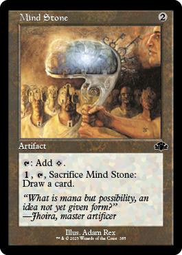【ENG】【Foil】■旧枠■《精神石/Mind Stone》[DMR]