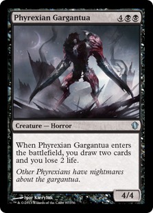 【ENG】《ファイレクシアのガルガンチュア/Phyrexian Gargantua》[C13]