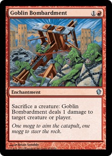 【ENG】《ゴブリンの砲撃/Goblin Bombardment》[C13]