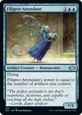 【ENG】《金線の従者/Filigree Attendant》[J22]