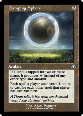 【ENG】【Foil】■旧枠■《減衰球/Damping Sphere》[DMR]