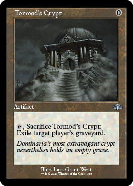 【ENG】【Foil】■旧枠■《トーモッドの墓所/Tormod's Crypt》[DMR]