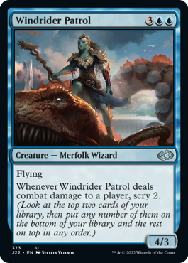 【ENG】《風乗りの巡回兵/Windrider Patrol》[J22]