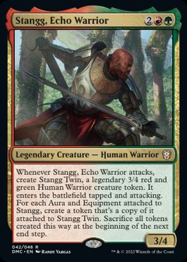 【ENG】《こだまの戦士、スタング/Stangg, Echo Warrior》[DMC]
