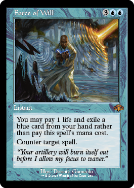 【ENG】【Foil】■旧枠■《意志の力/Force of Will》[DMR]