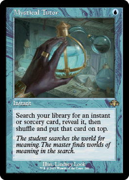 【ENG】■旧枠■《神秘の教示者/Mystical Tutor》[DMR]