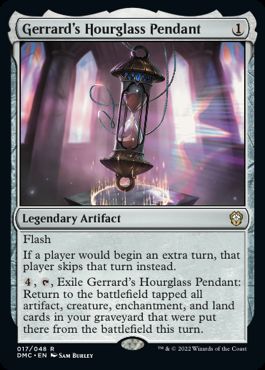 【ENG】《ジェラードの砂時計ペンダント/Gerrard's Hourglass Pendant》[DMC]