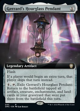 【ENG】■拡張アート■《ジェラードの砂時計ペンダント/Gerrard's Hourglass Pendant》[DMC]