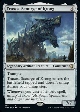 【ENG】《クルーグの災い魔、トラクソス/Traxos, Scourge of Kroog》[DMC]