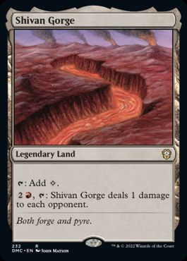 【ENG】《シヴの地溝/Shivan Gorge》[DMC]