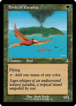 【ENG】■旧枠■《極楽鳥/Birds of Paradise》[DMR]