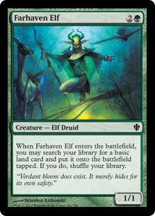 【ENG】《彼方地のエルフ/Farhaven Elf》[C13]