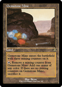 【ENG】【Foil】■旧枠■《宝石鉱山/Gemstone Mine》[DMR]