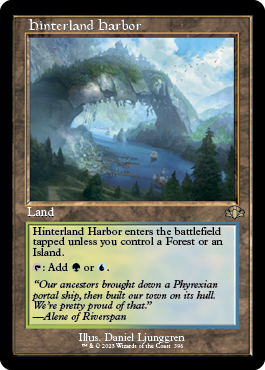 【ENG】【Foil】■旧枠■《内陸の湾港/Hinterland Harbor》[DMR]