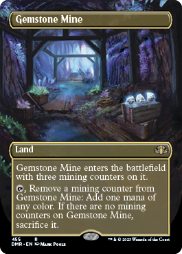 【ENG】【Foil】■ボーダーレス■《宝石鉱山/Gemstone Mine》[DMR]