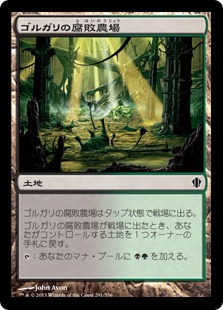 【JPN】《ゴルガリの腐敗農場/Golgari Rot Farm》[C13]