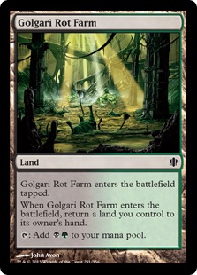 【ENG】《ゴルガリの腐敗農場/Golgari Rot Farm》[C13]