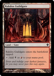 【ENG】《ラクドスのギルド門/Rakdos Guildgate》[C13]