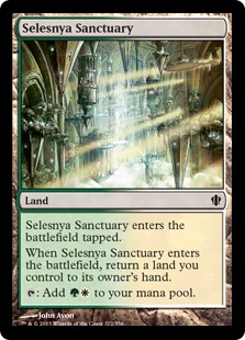 【ENG】《セレズニアの聖域/Selesnya Sanctuary》[C13]