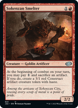 【ENG】《霜剣山の製錬者/Sokenzan Smelter》[J22]
