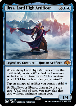 【ENG】《最高工匠卿、ウルザ/Urza, Lord High Artificer》[DMR]