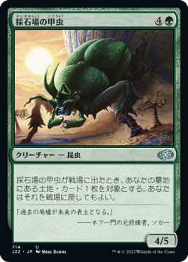 【JPN】《採石場の甲虫/Quarry Beetle》[J22]