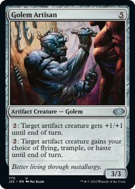 【ENG】《ゴーレムの職工/Golem Artisan》[J22]