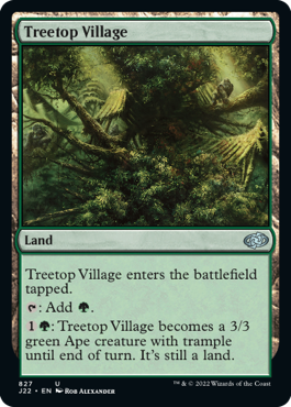 【ENG】《樹上の村/Treetop Village》[J22]