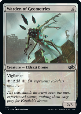 【ENG】《形状の管理人/Warden of Geometries》[J22]