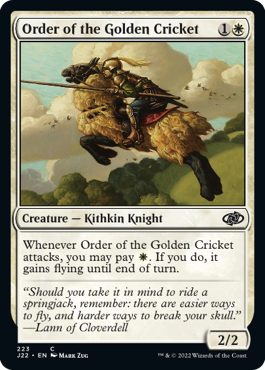 【ENG】《黄金コオロギの騎士団/Order of the Golden Cricket》[J22]